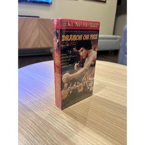 Dragon On Fire Kung-Fu Action VHS The kung Fu collector Series New